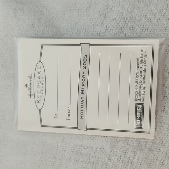 NWT Harley Davidson Hallmark Keepsake Ornament-2000 Softail - Picture 7 of 16